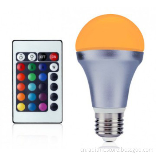 E27/B22, LED Decorative Lamp,Remote control, 4W, Colour Changing,FCC